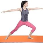 Eco-Friendly Non-Slip Yoga Mat 4mm – Anti-Skid Exercise Mat for Home, Gym, Outdoor Workouts | Meditation, Yoga Asanas, Fitness | Yoga Mat for Men, Women & Kids – Multicolor ( Color may vary as per availability ) (Multicolor, 4 mm)